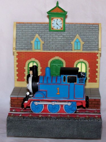 Westland Giftware Thomas the Tank Train Engine Musical Music Box Ceramic Figurine Plays Theme