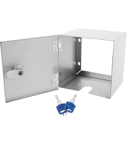 thumbnail image 2 of VILLFUL Lockable Stainless Steel Electric Outlet Lock Box IP 2 of 14