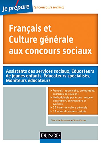 Français et culture générale aux concours sociaux