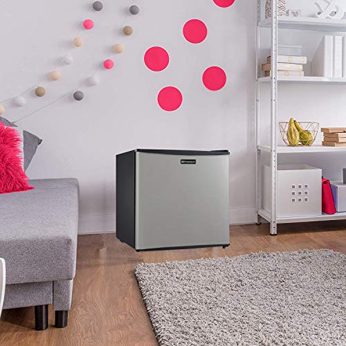 3 Emerson+CR160BSSE+1+6+Cubic+Refrigerator+Stainless