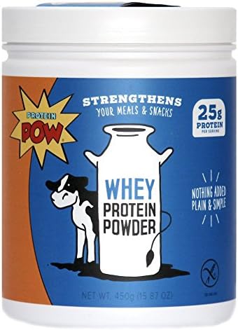 Protein Pow 450g Whey Protein + Free 8 Page Recipe Booklet