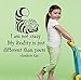 ANBER Alice in Wonderland Wall Decals Quote Cheshire Cat I Am Not Crazy My Reality is Just Different Than Yours Vinyl Wall Sticker Living Room Bedroom Wall Decals Home Decor