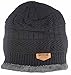 HINDAWI Womens Slouchy Beanie Winter Hat Knit Warm Snow Ski Skull Cap Black