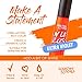 splashes & spills UV Blacklight Lip Gloss - 6 Color Variety Pack, 3.7g - Day or Night Stage, Clubbing or Costume Makeup
