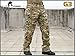 Men Army Military Equipment Airsoft Paintball Shooting BDU Pants Combat Gen3 Tactical Pants with Knee Pads Multicam MC