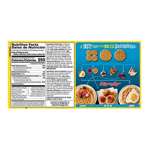 3 Kelloggs+Eggo+Wafflers+Chocolatey+Breakfast