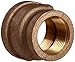 Lead Free Brass Pipe Fitting, Reducing Coupling, Class 125, 1-1/4