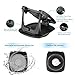 Phone Holder for Car, 360° Rotate Strong Sticky Gel Premium 3M Dashboard Car Phone Mount Cradle [Easy Opening & Neat Folding] for iPhone, Android Smartphones, GPS