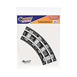 PlayTape Classic Rail Series - Curved Section 2-inch Black Railroad Tape