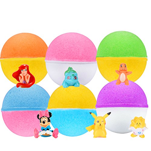 Kids Bath Bombs with Surprise Toys Inside for Kids Lush Bubble Bath