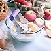 SUMO Pastry Cutter Tool - Heavy Duty Stainless Steel Dough Cutter, Dough Blender with Comfortable Handle Perfect for Flakey Pie Crust, Dishwasher Safe (Purple)