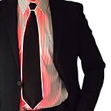 Neon Nightlife Light Up Neck Tie, One Size