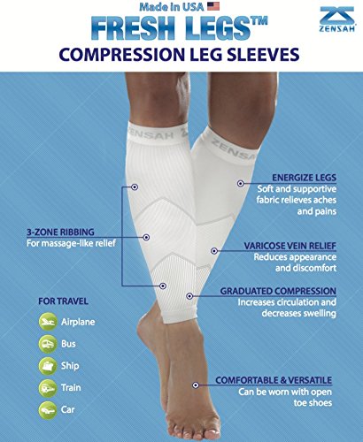 compression leg sleeves for circulation