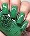 Ivy Vines | Bright Kelly Green Creme Nail Polish by Black Dahlia Lacquer