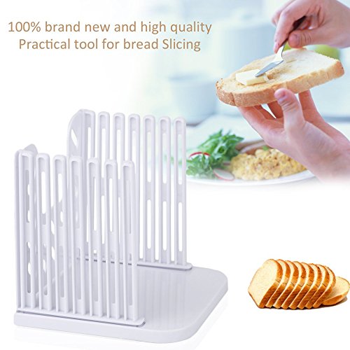 Bread Loaf Toast Sandwich Slicer Cutter Mold Maker Kitchen Guide Slicing Tools