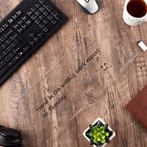 Acrylic Desktop DryErase Board Computer Keyboard Stand with Appropriate Inclination