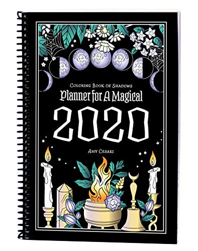 Coloring Book of Shadows: Planner For A Magical 2020