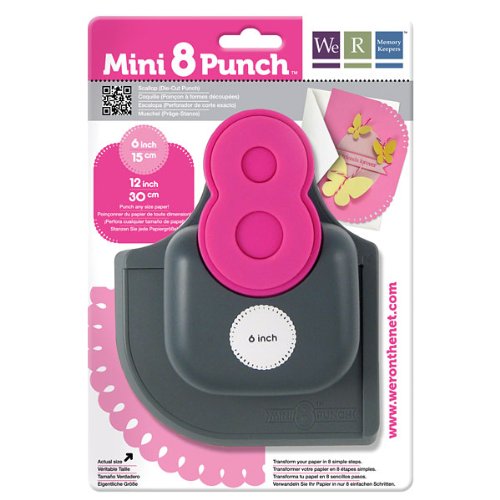 We R Memory Keepers Mini Paper Punch, Scallop