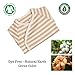 Niteo Baby Organic Cotton Kimono Onesie Bodysuit Long Sleeve with Side Snaps