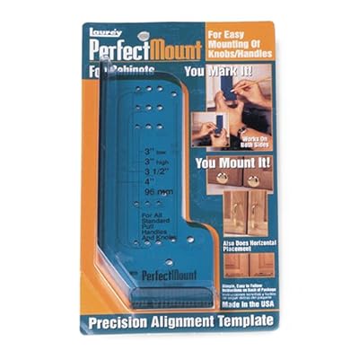 Laurey 98201 Perfect Mount Precision Allignment Template for Cabinet Hardware