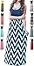 LIYOHON Women's Summer Maxi Dress Boho Loose Striped Floral Printed Casual Sleeveless Party Tank Long Dresses (YH-Navy, XX-Large)
