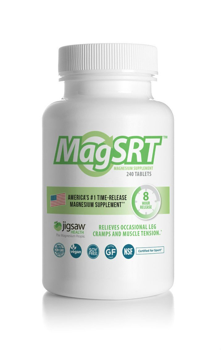 Jigsaw Magnesium w/SRT Premium, Organic, Slow Release Magnesium