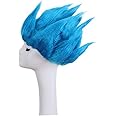 BoMing Man's Fashion Blue Cosplay Wigs for Halloween