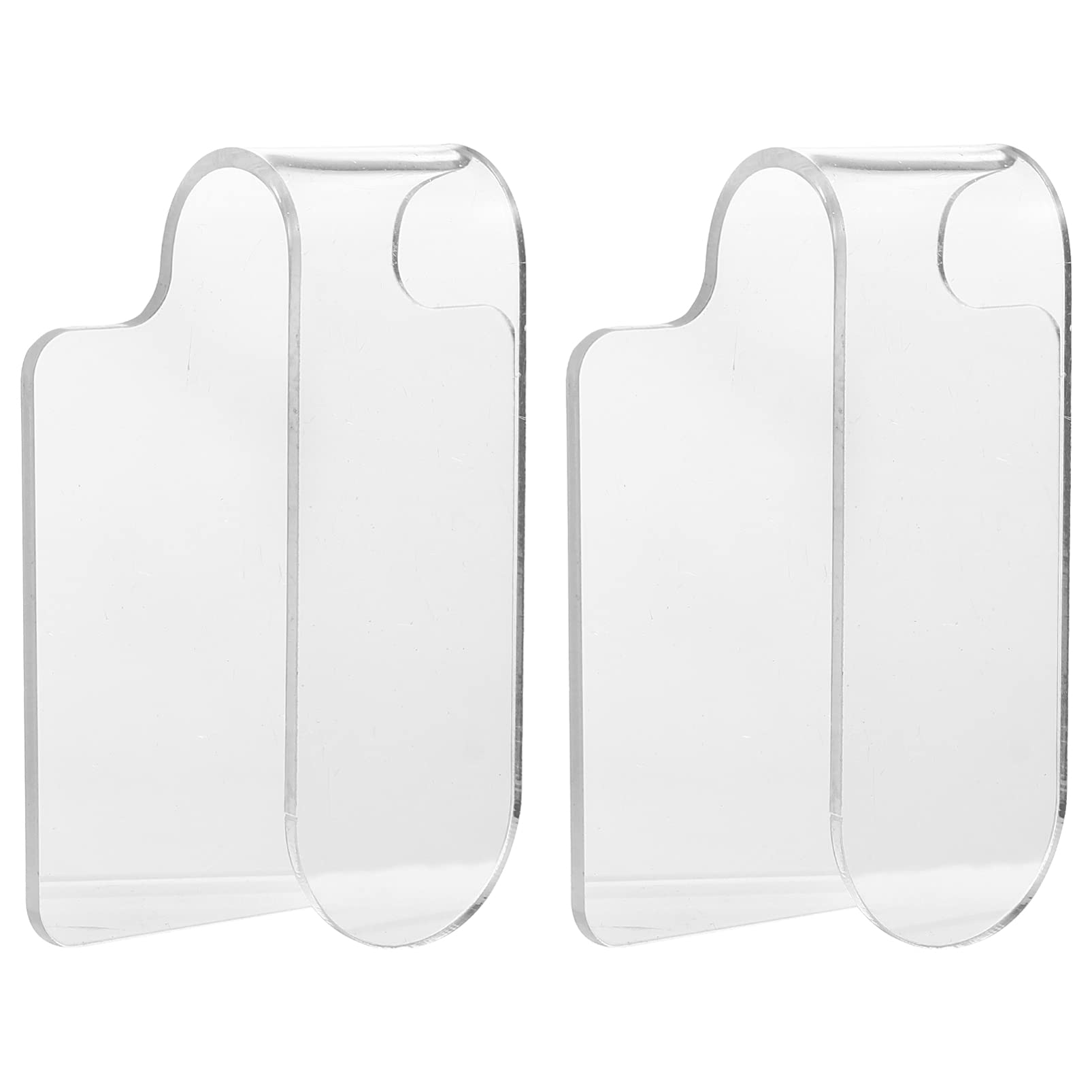 FRCOLOR Makeup Mixing Palette, 2pcs Clear Makeup Palette Foundation Blending Plate Professional Makeup Palette for Mixing