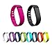 2016 New 10pcs Small S Colorful Replacement Bands With Clasps for Fitbit FLEX Only /No tracker/ Wireless Activity Bracelet Sport Wristband Fit Bit Flex Bracelet Sport Arm Band Armband