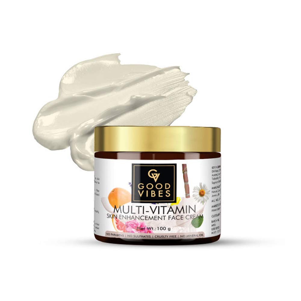 good vibes multi vitamin face cream