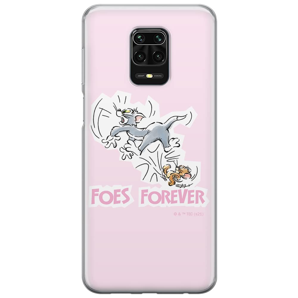 ERT GROUP mobile phone case for Xiaomi REDMI NOTE 9 PRO/ 9S original and officially Licensed Tom & Jerry pattern 010 optimally adapted to the shape of the mobile phone, case made of TPU