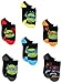 Teenage Mutant Ninja Turtles Boys 6 pk Socks (4-6 Toddler (Shoe: 7-10), Multicolored)