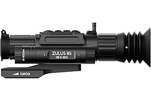 DNT Optics Zulus HD V2 Digital Day Night Vision Rifle Scope with Built-in Infrared for Hunting