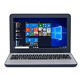 ASUS VivoBook W202NA-YS02 Rugged 11.6-inch Windows 10 S (Upgradable to Pro) K-12 Education Laptop, Intel Celeron processor 2.4 GHz, 4GB RAM, 64GB eMMC HDD, spill proof keyboard, USB 3.0, HDMI, webcam