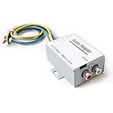Car Stereo Audio Speak Signal Hi-Low Converter for Auto Amp Subwoofer Amplifier CD Player High to Low Adapter