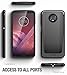 Moto Z3 Play Case, Moto Z3 Case, Poetic Karbon Shield [Shock Absorbing] Slim Fit TPU Case with [Carbon Fiber Texture] for Motorola Moto Z3 Play/Moto Z3 Black