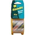Seal-It Bandit Shipping Tape in Noiseless One Arm Dispenser, 6 Pack, 2" x 1600" Each Noiseless with One Arm Dispenser