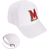 Desert Cactus University of Maryland Baseball Hat Terrapins UMD Terps Brimmed Embroidered Cap Adjustable Cloth Strap Type A