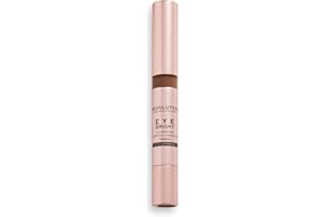Makeup Revolution Eye Bright Concealer, Buildable Coverage, Dewy Finish, Caramel, 3ml