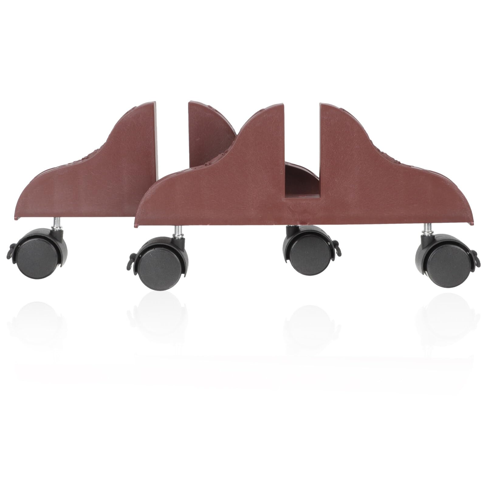 SEWACC 2pcs Screen Base Floor Feet Room Divider Screen Holder Screen Panel Feet Privacy Screen Stand Partition Movable Wheel Privacy Screen Feet Plastic Voltage Divider Office Detachable