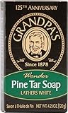 Grandpa's Soap Pine Tar Bar Soap - Large 4.25 Oz