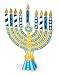 Melissa & Doug Mess-Free Glitter Menorah and Dreidel (Great Gift for Girls and Boys - Best for 5, 6, 7, 8, 9 Year Olds and Up)