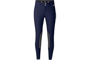 Kerrits Kids Crossover II Knee Patch Riding Breeches – Lightweight, Durable, Easy-Care Kids Year Round Riding Pants, Pockets