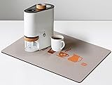Golener Thick Coffee Maker Bar Mat Countertop,Quick