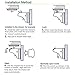 Baby and Child Safety Cabinet Locks Magnetic No Tools Or Screws Needed (8 Locks+2 Keys+8 Key Bases) Easy Installation & Completely Secure.