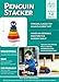 Premium Wooden 6 Piece Rainbow Stacking Rings Toy for Babies, 1 & 2 Year Olds Solid Wood, Vibrant Color Stacking Rings and a Cute Penguin Head - Classic Baby, Toddler Stack & Sorting Toy