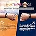 Antimi Color Fitness Trackers, Activity Tracker Show the weather temperature Heart Rate Monitor Smart Bracelet Bluetooth Pedometer Smartwatch for Android and iOS Smartphones(Black)