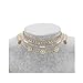 Dolovely Dainty Gold Choker Necklace Sets for Women Fills Minimal Bead Layered Bohemia Friendship Necklace