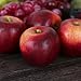 SENREAL Artificial Apples 6Pcs Fake Apples Red Realistic Plastic Apples Real Size Artificial Fruit for Home Kitchen Party Wedding Decoration Photography Prop