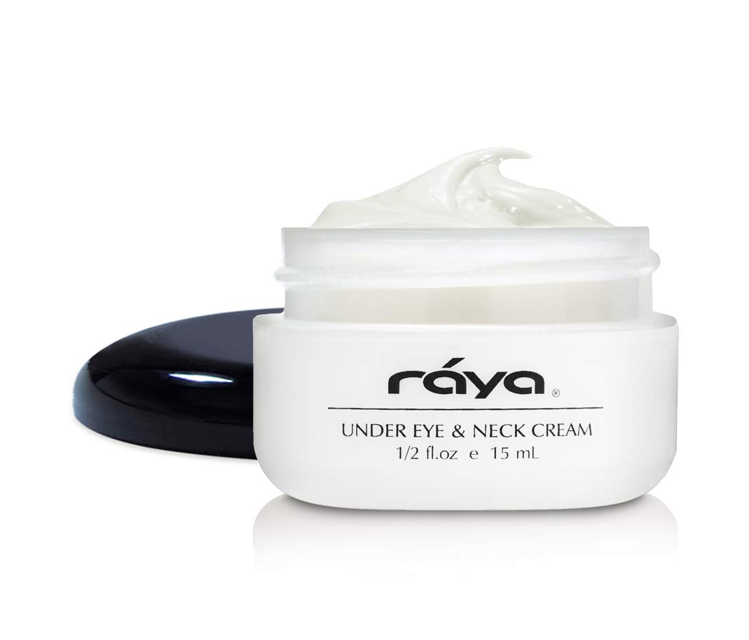 RAYA Under-Eye & Neck Cream (408) | Revitalizing and Fortifying Anti-Aging Treatment for the Eye Area and Neck | Revives Fatigue and Helps Reduce Lines and Wrinkles
